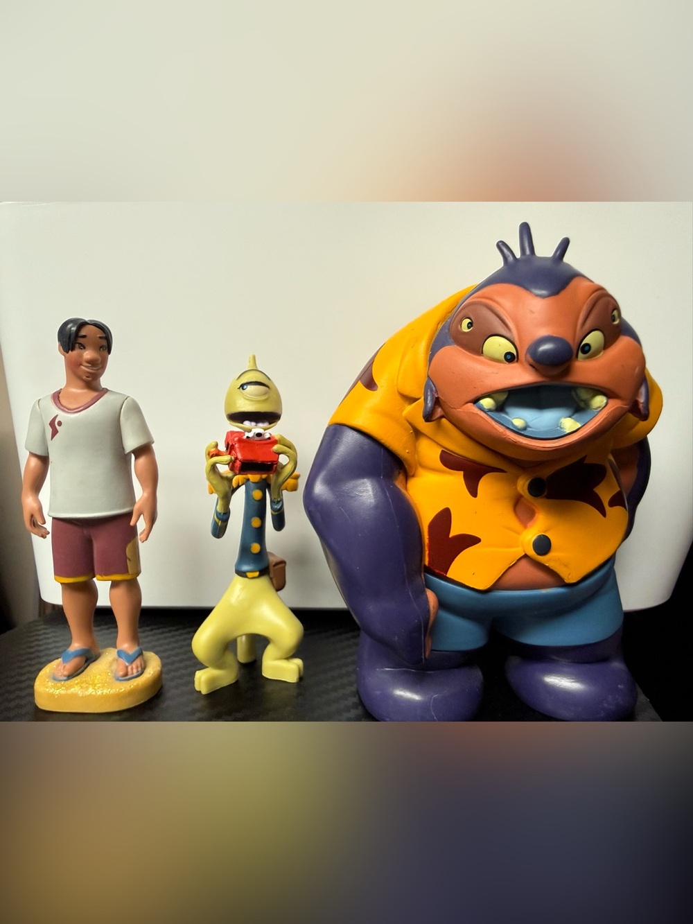 Disney Lilo & Stitch David Pleakley Gantu 3 Figure Lot Vintage